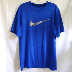 Nike Dri-FIT blue men's shirt med.